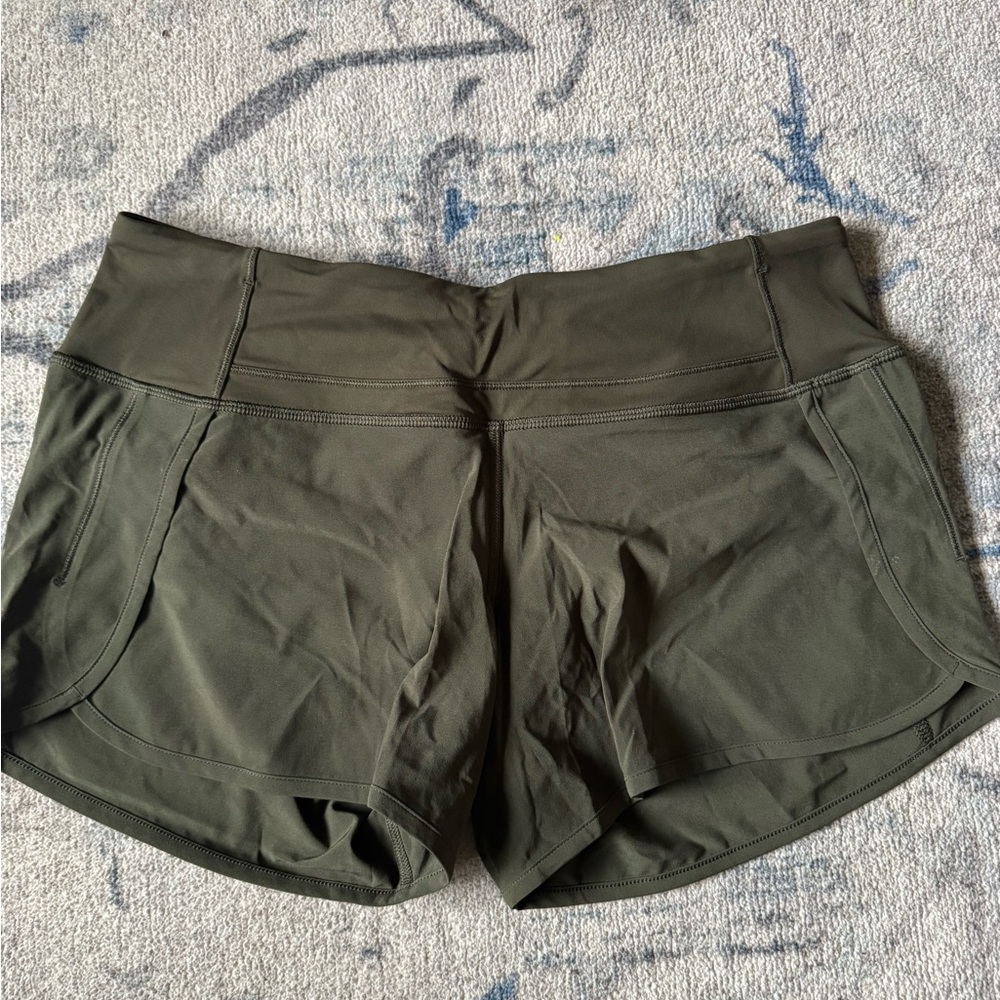 Women's LuluOlive Green Shorts